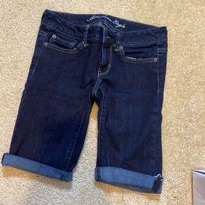 american eagle jean shorts